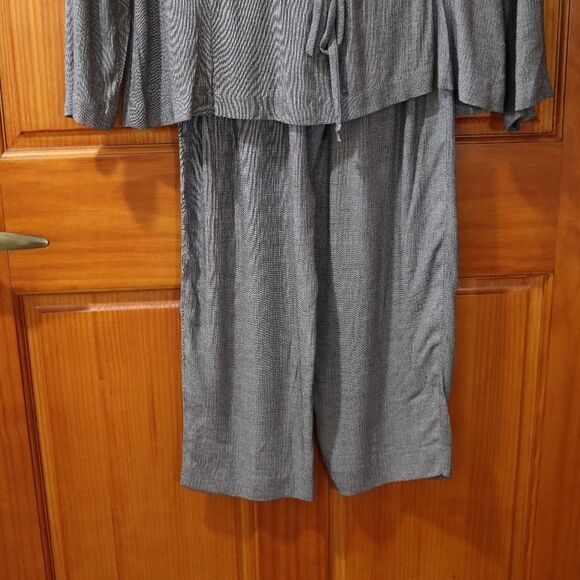 Michael Blair Gray Vintage Union Label Pantsuit Jacket & Pants Made in USA Sz 10 - Picture 12 of 15